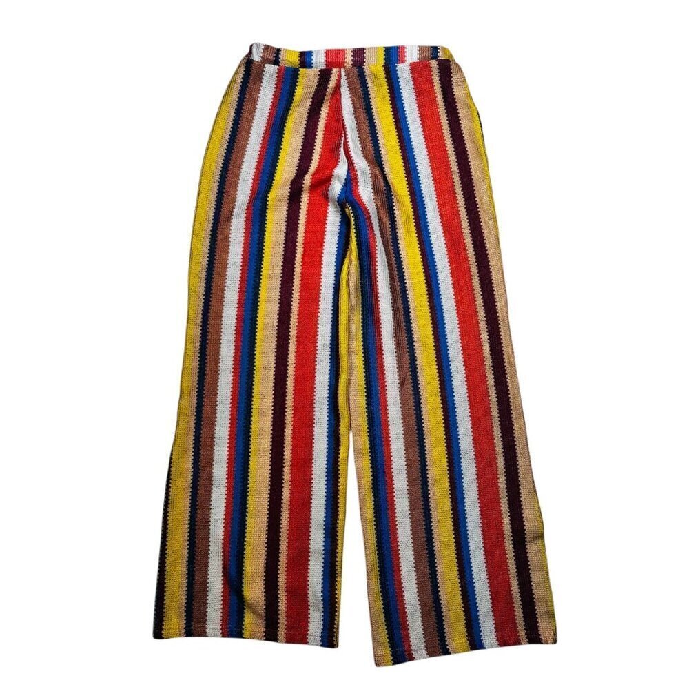 2/$30 Sweet Rain Medium Striped Knit Pant Swim Cover Up